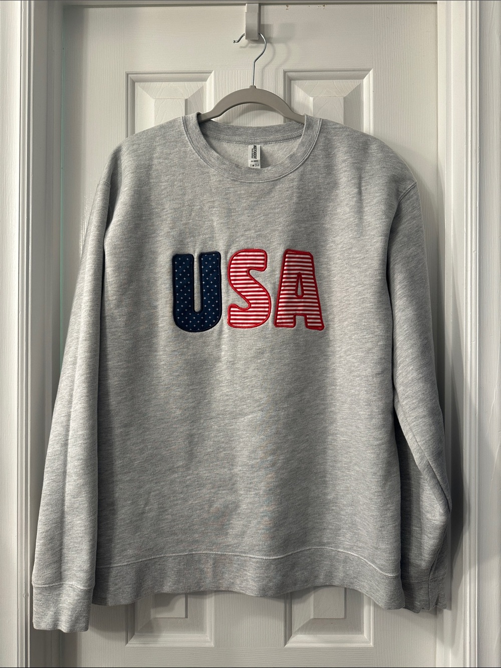 USA Quilt Crewneck Sweatshirt